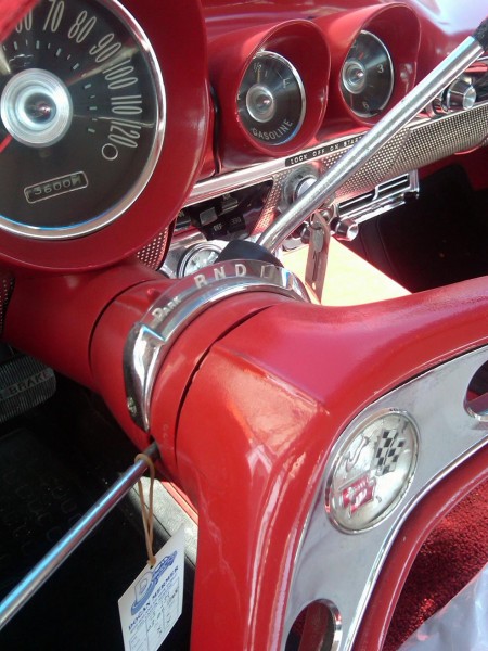 This is, what it looked like on a 1960 Chevy!