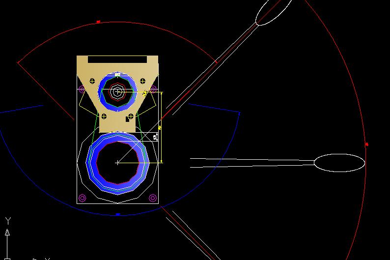 What is beige is the mechanism of the potentiometer.